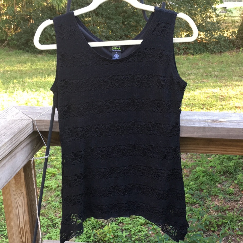 Shannon Ford New York lace tank top